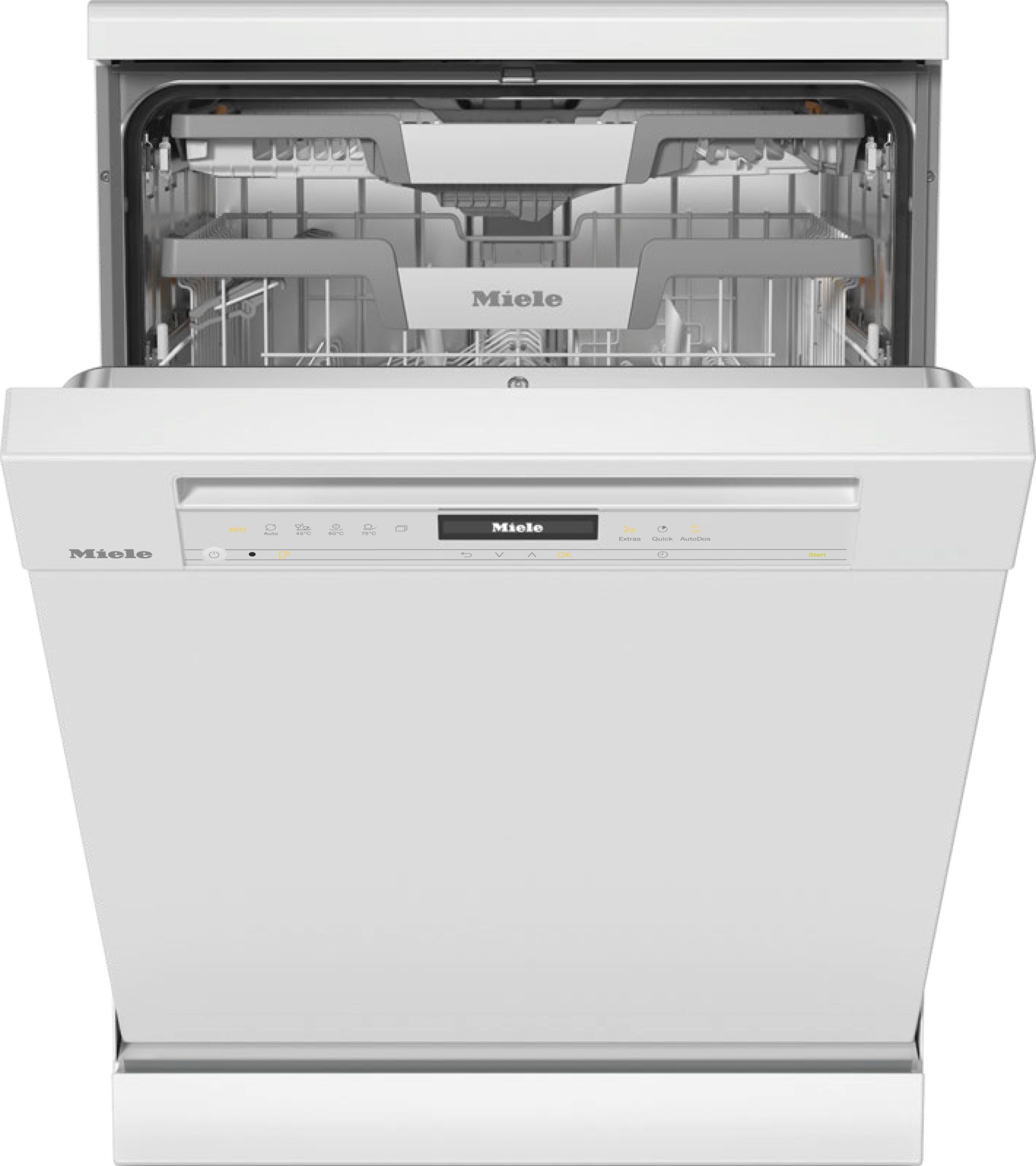 Miele G7622 SC BW Freestanding Dishwasher - 14 Place Settings - White